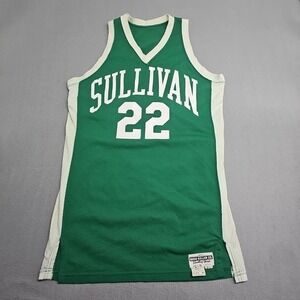 VTG 70 80s Bush Keller Powers 3 L-B  Basketball Jersey Sullivan #22 Size 42 RARE